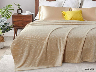 Плед Реноме Элит 1.5сп 005 (жаккард аура песочный)