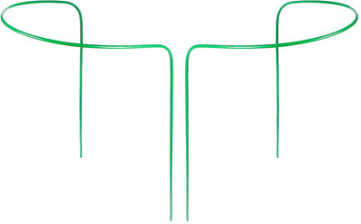 Опора для растений GREENGO Кустодержатель 4284828 (2шт, зеленый)