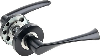 Ручка дверная Зенит РФ4.20 (черный матовый)