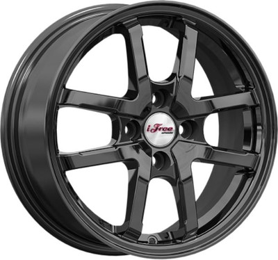 Литой диск iFree Грид 15x6" 4x100мм DIA 54.1мм ET 45мм BK