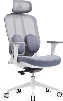 Кресло офисное Sparx Pillow FX-18 (белый/серый)