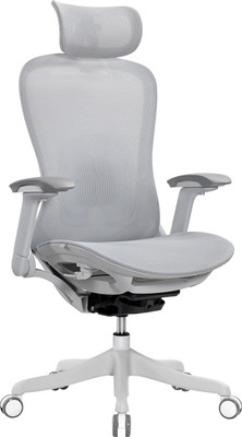 Кресло офисное Sparx Enigma Plus FT-3 (белый/серый)