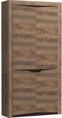 Шкаф Олмеко Лючия 33.18 (кейптаун/венге/белый)