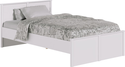 Полуторная кровать Black Red White Ewa LOZ120х200 Д (белый/белый)