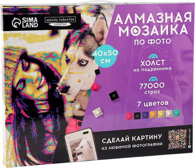 Набор алмазной вышивки Школа талантов Pop Art / 10699409