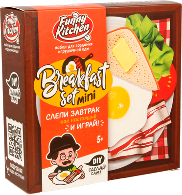 Набор для лепки Slime Лаборатория Funny Kitchen Breakfast set mini / SS500-40243