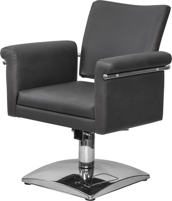 Кресло парикмахерское Элеганс Лесли (черный)