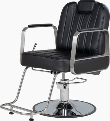 Кресло парикмахерское Элеганс МД-9247 (черный, с откидной спинкой)