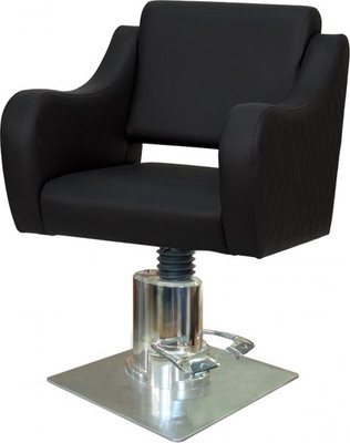 Кресло парикмахерское Элеганс МД-24 (черный, электропривод)