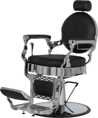 Кресло парикмахерское Элеганс Ричард (черный)