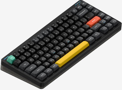 Клавиатура Nuphy Halo75 V2 Obsidian Black Mint Switch / Halo75v2-OB-33