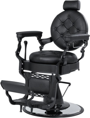 Кресло парикмахерское Элеганс МД-9147 (черный матовый/черный)