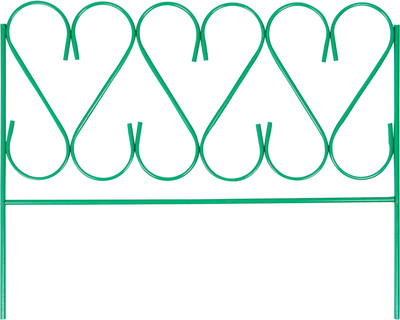 Изгородь декоративная Sima-Land Изящный 54x310см 5 секций / 2083043 (зеленый)