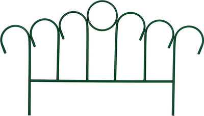 Изгородь декоративная Sima-Land Восход 49x415см 5 секций / 2083037 (зеленый)