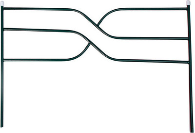 Изгородь декоративная Sima-Land Ялиль 45x335см 5 секций / 7675040 (зеленый)