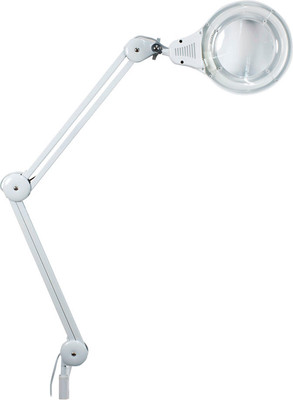 Настольная лампа Элеганс С увеличением (на струбцине)