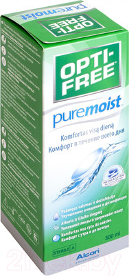 Раствор для линз Opti-Free PureMoist с контейнером (300мл)
