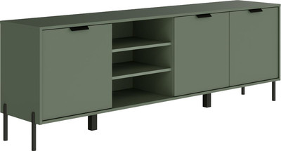 Тумба Black Red White Paloma RTV3D (дымчатый зеленый)