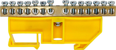 Шина нулевая DEKRON 6x9-14 / AN0803-0017 (желтый)