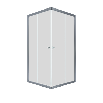 Душевой уголок Triton Вента-Хром-Вельвет 80х80 (без поддона)