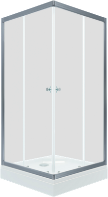 Душевой уголок Triton Вента-Хром-Вельвет 80х80 (с поддоном)