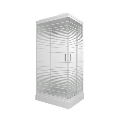 Душевая кабина Triton Квадро 100x80 А Полосы, ДН4