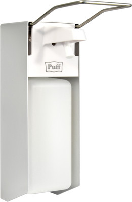 Дозатор Puff Локтевой 8191 (1л, белый)
