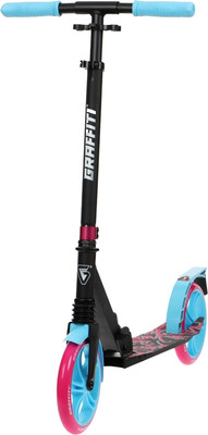 Самокат городской Graffiti Lux 200 / 10205137 (черный)