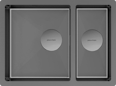 Мойка кухонная Paulmark PM225844-GM