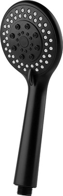 Лейка ручного душа Рыжий кот SH-1002 / 109087 (черный)