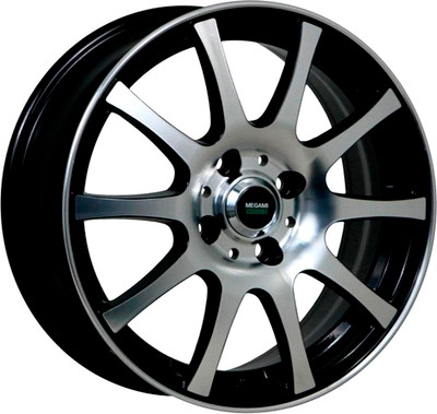 Литой диск Megami MGM-2 15x6" 4x100мм DIA 60.1мм ET 50мм BKF