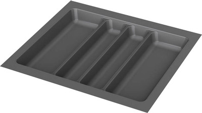 Органайзер для столовых приборов Starax S-2687-G (серый)