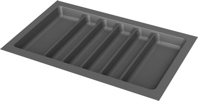 Органайзер для столовых приборов Starax S-2689-G (серый)