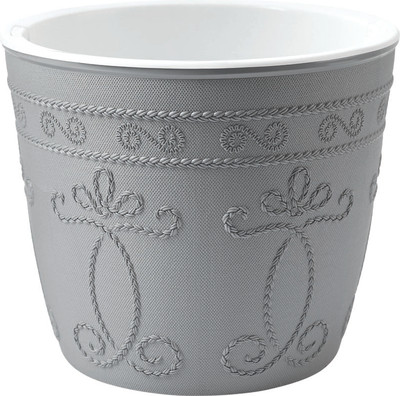 Кашпо La Decoro Ажур КШ-9657 (серый жемчуг)