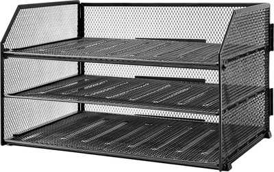 Лоток для бумаг Deli PB115 (черный)