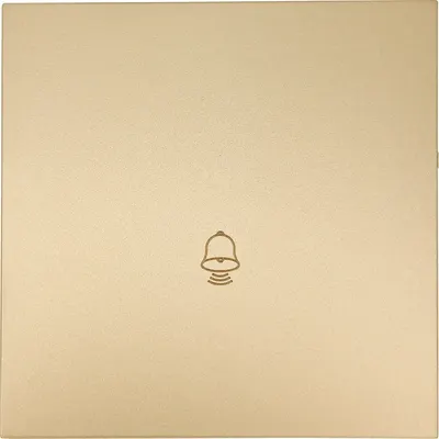 Кнопка звонка Lezard Zima 704-3688-103QC (золото)
