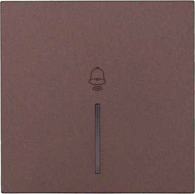 Кнопка звонка Lezard Zima 704-7388-108QC (шоколад)