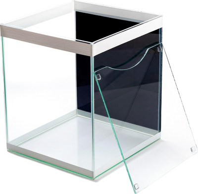 Аквариум Aqua-Vita Кубик 14.2л (черный/белый)