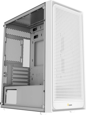Корпус для компьютера Ocypus Gamma C50 / Gamma-C50-WHG000XX-GL (белый, без БП)