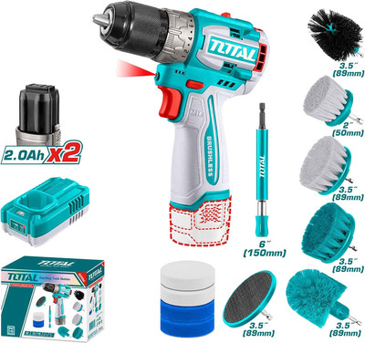 Аккумуляторная дрель-шуруповерт TOTAL TOSLI240786