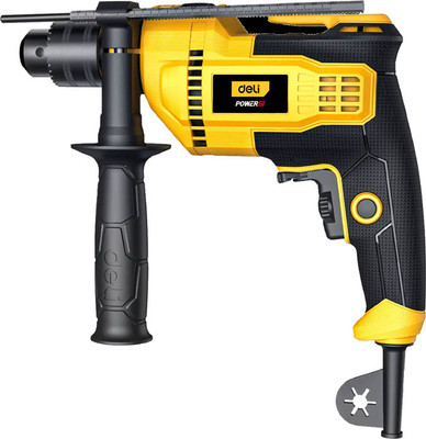 Дрель Deli CZ13-E6 (желтый)