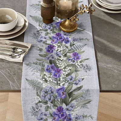 Дорожка на стол Текстильный городок Даваллия / ТХбК35005-1/50