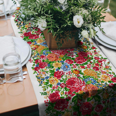 Дорожка на стол Текстильный городок Паулина / ТХбК35057-1/50