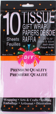 Бумага для оформления подарков Darvish DV-14183-3 (сиреневый)