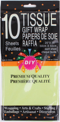 Бумага для оформления подарков Darvish DV-14183-4 (фисташковый)