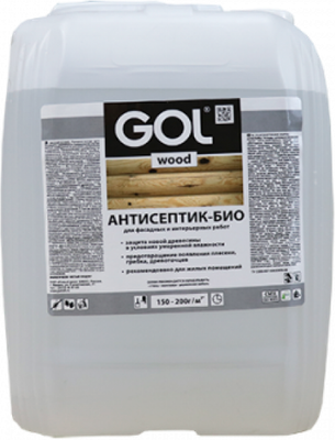 Антисептик для древесины GOL Антисептик-Био (5кг)