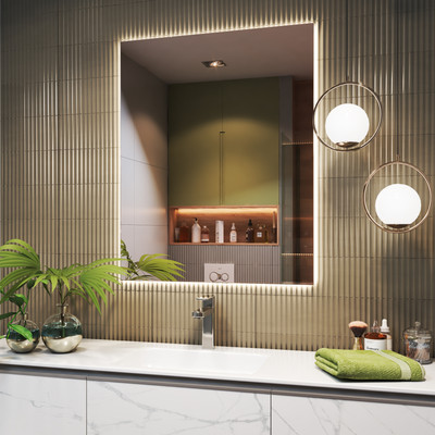 Зеркало Vigo Quadro Comfort 800