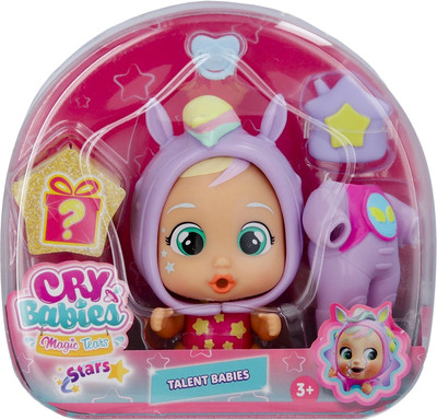 Пупс с аксессуарами Cry Babies Волшебные слезки. Ханна Шоу Талантов C2 / 65186