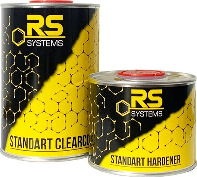 Лак автомобильный RS Стандарт HS 0101-225-RS-10+0501-825-R (1.5л, бесцветный)
