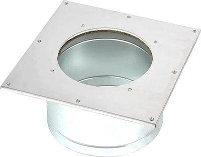 Потолочно-проходной узел для труб Теплов и Сухов ППУ-У 590x590 D220-260 Круг (М)